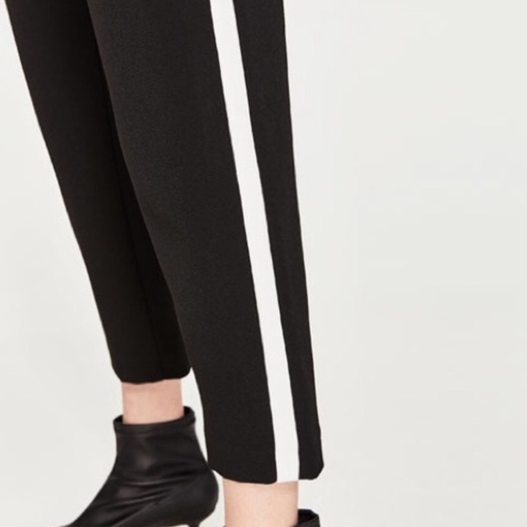 ZARA Basic Striped Trouser - Picture 2 of 4